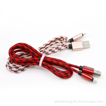 Wholesale High Quality 1M USB Type C Charging Cable Nylon Braided USB Charger Cable for USB C